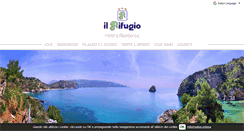 Desktop Screenshot of ilrifugiopalinuro.it