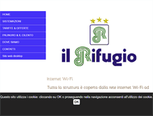 Tablet Screenshot of ilrifugiopalinuro.it